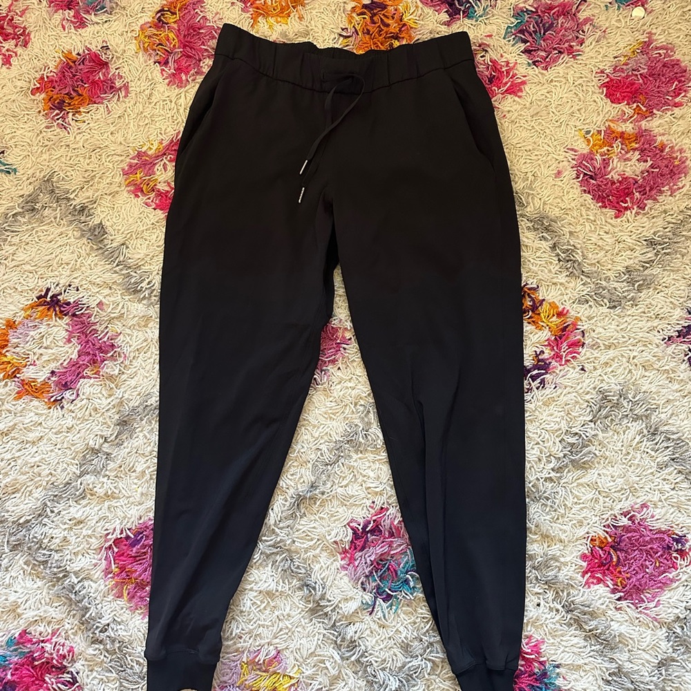 Black Lululemon Joggers Size 8